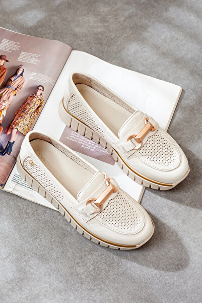 Adım Adım Mammamia Genuine Leather Extra Comfortable Casual Shoes