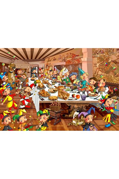 Grafika Puzzle 1000 pieces - Francois Ruyer: The Medieval Girls (Graphic-F-33...