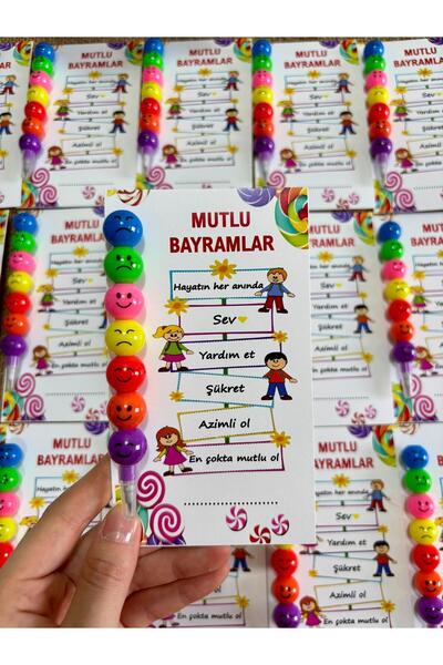 SOFT 20 AdetBAYRAM HEDİYESİ YUMURTLAYAN EMOJİLİ KALEM
