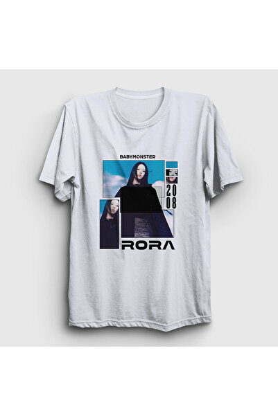 Presmono Unisex White Poster Rora Babymonster Baby Monster T-Shirt 609208Tt