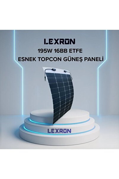 195W 16BB ETFE ESNEK TOPCON GÜNEŞ PANELİ