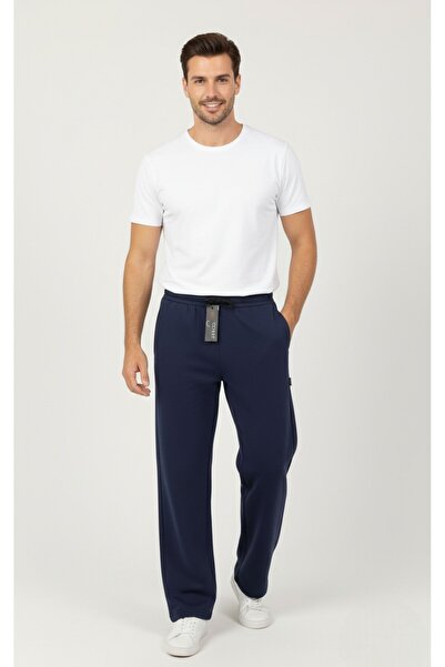 FİTGO Men's Comfortable Fit Straight-Leg Sweatpants