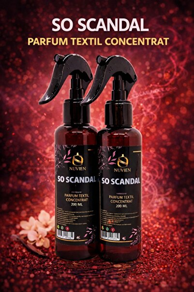 OEM Set 2 x Parfum Textil Concentrat So Scandal, 200 ml fiecare, Spray pentru...