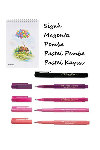 kitapsev A6 Блокнот і набір кулькових ручок Broadpen