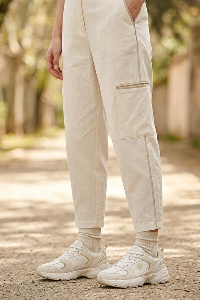 lumberjack A9494 Beige Women's Casual Sneakers