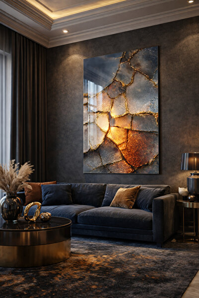 Ahsen resim çerçeve Tablou din sticlă rezistentă la spargere 5mm (grosime) - ...