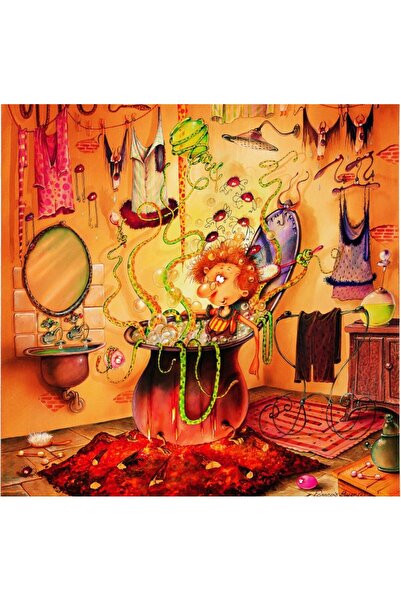 Grafika Puzzle 1000 pieces - Francois Ruyer: The Witch (Grafika-F-33472)