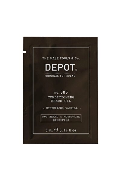 DEPOT Ulei de barbă, Vanilie misterioasă, Vitamina E, Pentru strălucire și mo...