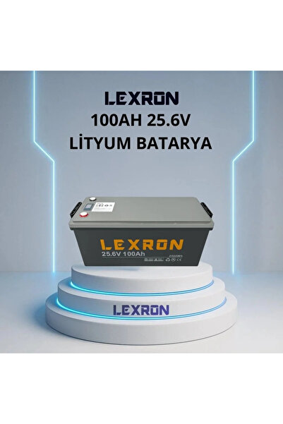 Lexron 100AH 25.6V LİTYUM BATARYA