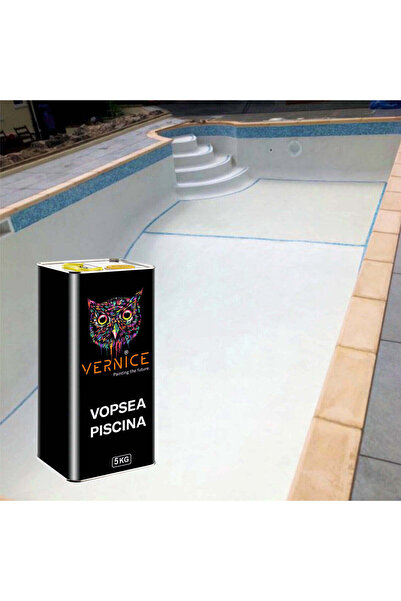 Vernice VOPSEA ALBĂ PENTRU PISCINĂ 5 kg