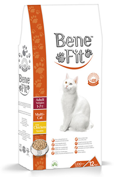 BENEFIT Hrană uscată pisici adulte, Super Premium, cu pui și orez, 12 kg, dig...