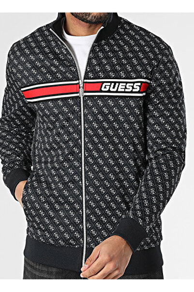 Guess Standard Black Men's Jacket Z2Bq06K7122-P9Qc Black Jacket