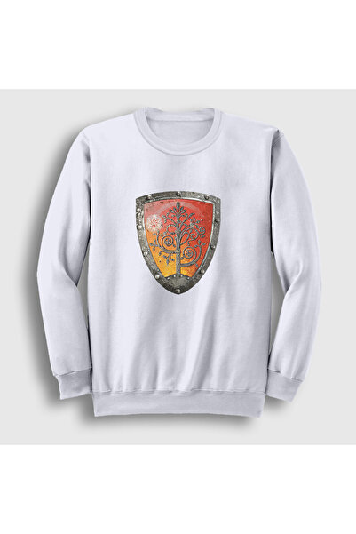Presmono Unisex White Shield a Knight of the Seven Kingdoms Sweatshirt 609642Tt