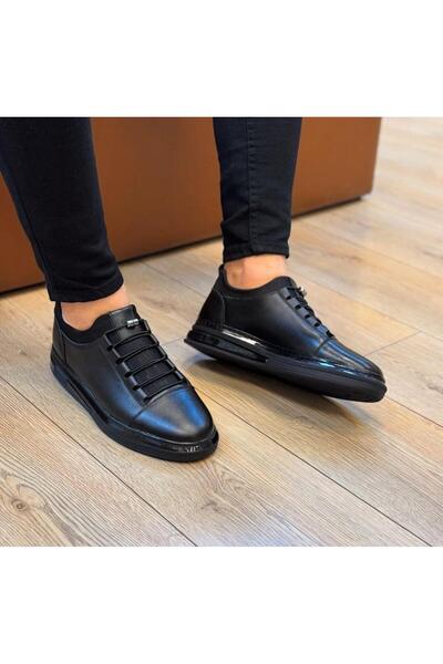 Parlak Hakiki Deri İthal Taban Ayakkabı