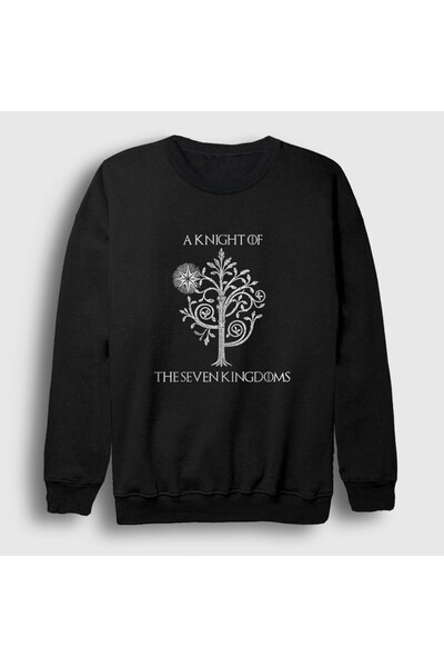 Presmono Ουνισέξ Φούτερ Μαύρο Δέντρο Ένας Ιππότης των Επτά Βασιλείων 610580tt