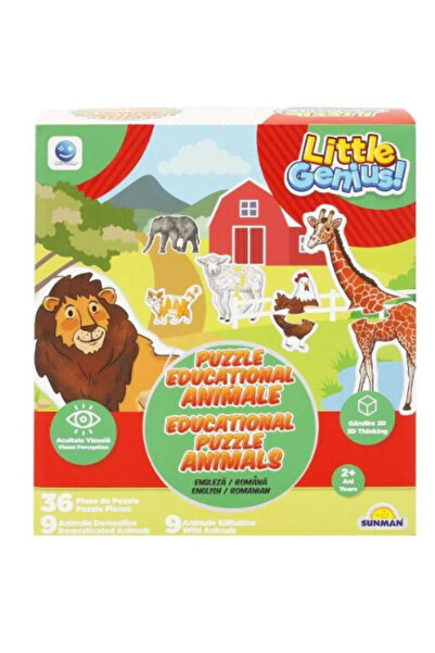 Sunman Jocuri cu zâmbete și puzzle-uri cu animale