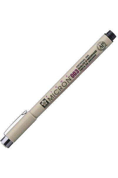 Sakura Pigma Micron 003 Siyah 0,15mm