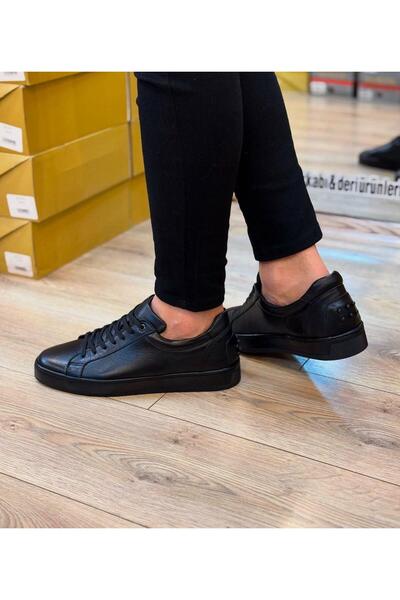 Parlak Damaklı Taban Sneakers Ayakkabı