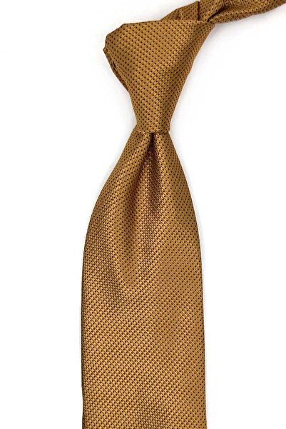 Kravatkolik ربطة عنق كلاسيكية بنمط النقاط الصفراء KK13456