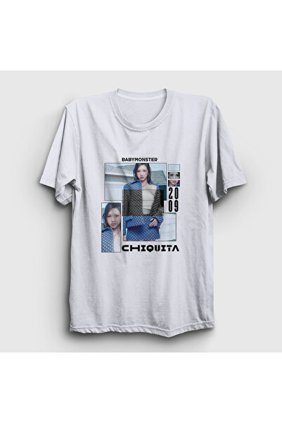 Presmono Unisex White Poster Chiquita Babymonster Baby Monster T-Shirt 609137Tt