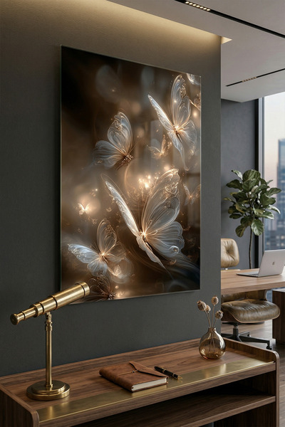 Ahsen resim çerçeve Tablou din sticlă rezistentă la spargere 5mm (grosime) - ...