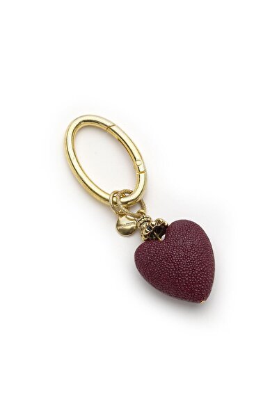 Mon Reve Je Taime Gold Plated Heart Charm Bag Accessory