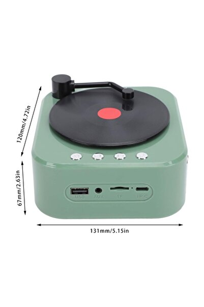 Other مكبر صوت بلوتوث محمول مع ميكروفون لاسلكي بنمط كلاسيكي – موديل DZ-016 ( ...