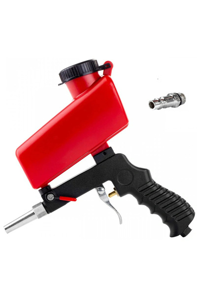 zola Pistol de sablare si rezervor, duza 6 mm, presiune 6.2 bar, conexiune 1/...