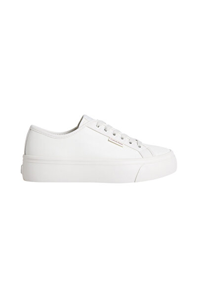 Calvin Klein Jeans Kadın Vulc Flatform Laceup Lth Ayakkabı YW0YW01932YAJ