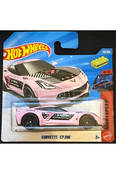 HOT WHEELS Tekli Arabalar Corvette C7 Z06 JJJ73 (NightSpeed)