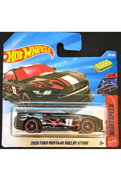HOT WHEELS Tekli Arabalar 2020 Ford Mustang Shelby GT500 JJK68 (NightSpeed)