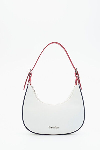 United Colors of Benetton Benetton Women's Sleeves Bag Si White-Lacquer-Red B...