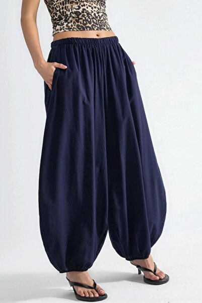 Hiccup BUSEM Sa džepovima Elastične pantalone sa balonom u struku