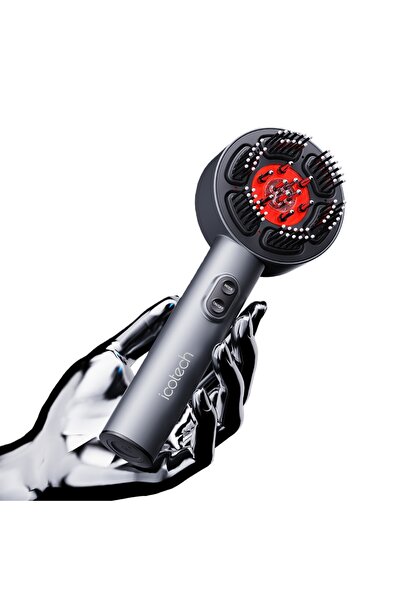 icotech HS10 Lazer Işıklı Masajlı Saç Tarağı