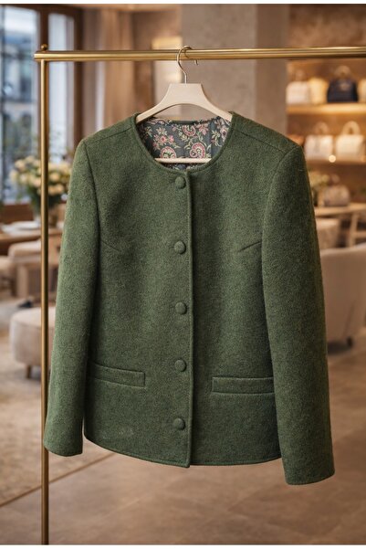 Perdecizade Verda Merinos Felt Jacket