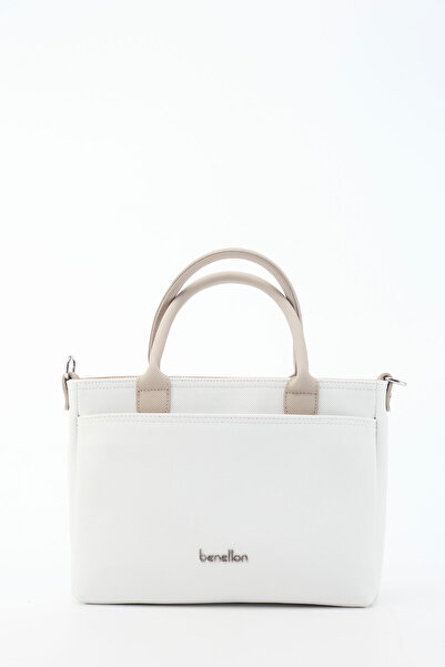 United Colors of Benetton Benetton Women's Sleeves Bag Si White-Stone Bnt1829