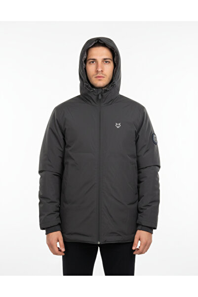 GAMP Men's Hooded Water and Wind Repellent Padded Winter Parka Coat