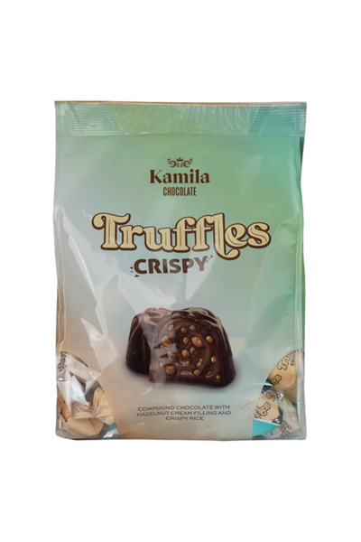 KAMILA Chocolate Truffles with Crispy Rice, Premium Confectionery Treats
