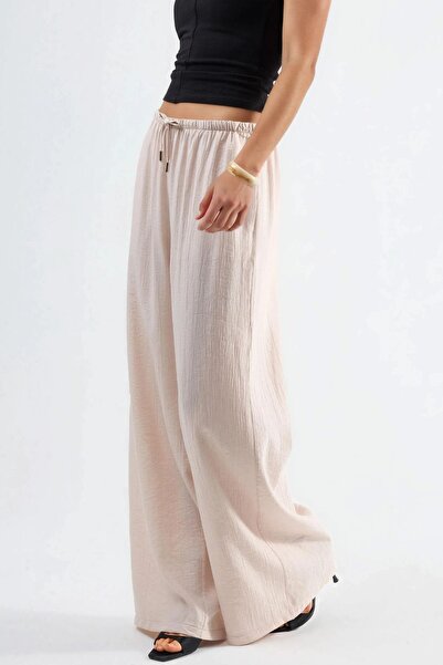 Hiccup BUSEM široke nogavice, Naborano detalja u struku, Sa džepovima pantalona