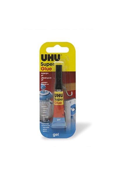 Uhu Super Glue instant gel adhesive 2 g