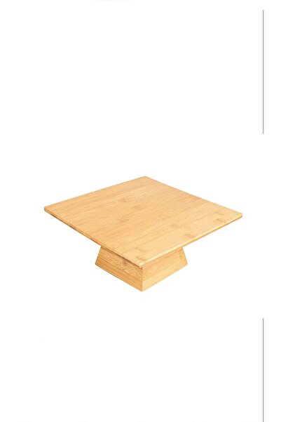 Porland Bamboo Ayaklı Sunum Tahtası 25 cm