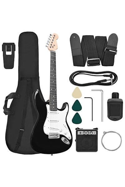 Latauar Electric Guitar Set with Amplifier and Carrying Bag