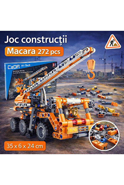 OEM Set de construcție cu macara – Kit de construcție cu 272 de piese