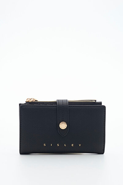 Sisley Women Wallet Black Sly310