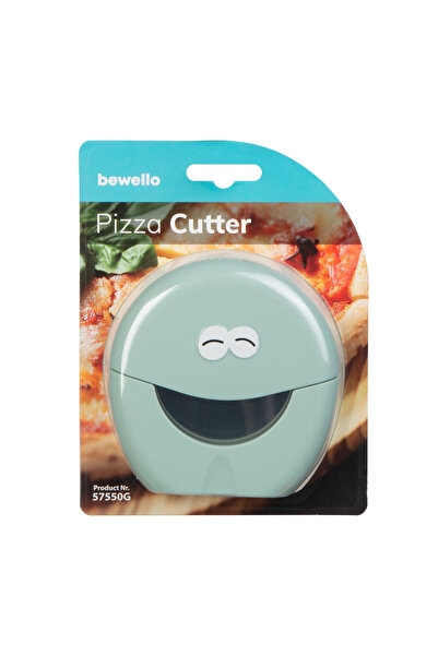 Bewello Pizza cutter - stainless steel, plastic - 10.2 x 10.2 x 2 cm
