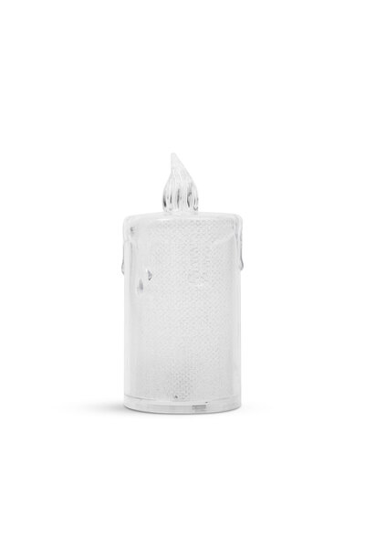 FAMİLY Decor lumanare LED - 7,5 x 3,6 cm - alb cald - plastic