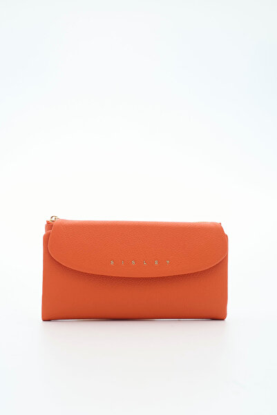 Sisley Women Wallet Orange Sly318