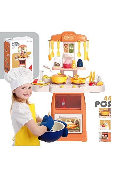 OEM Bucătărie de joacă pentru copii cu lumini și sunete – Set 44 buc