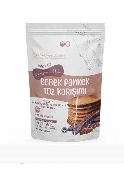 O&G Oganik keçiboynuzlu bebek pankek toz karışımı 300 gr
