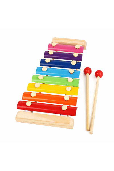 OEM Xilofon din lemn cu 8 note – Jucărie educativă